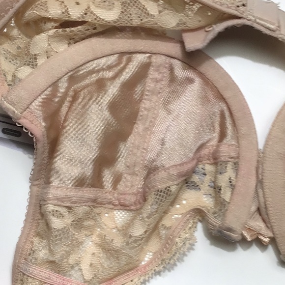 34B dusty pink Lacey maiden form underwire bra - Picture 4 of 5